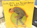 1985 PEE WEE HERMAN Allee Willis BIG ADVENTURE PICTURE DISC DIE CUT 45 Record