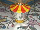 Red Raven Topper Carousel Tin Toy Movie Records Magic Mirror VINTAGE Antique