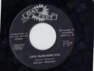 DELANO STEWART DANCE WITH ME-LET'S HAVE SOME FUN-GAY FEET YES EX+-1968