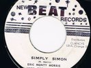 ERIC MONTY MORRIS-MY LONELY NIGHTS-SIMPLE SIMON NUBEAT RECORDS YES VG