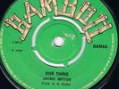 JACKIE MITTOO-OUR THING-LARRY MARSHALL-LA LA 69 BAMBOO UK C.DODD PROD EX+