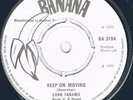 LORD TANAMO-KEEP ON MOVING-JACKIE MITTOO-TOTALLY TOGETHER-BANANA-UK 1971 EX+