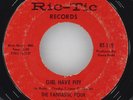 THE FANTASTIC FOUR Girl Have Pity / Live Up To What She Thinks RIC-TIC RT-119 VG