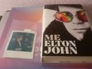 Elton John-SIGNED BOOK ME-Photo of Elton signing and SEALED PYRAMIDS VINYL
