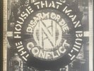 Conflict-The House that man built-1982 EP Crass records 7' foldout poster sleeve