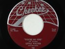 Blues 45 - Little Walter - You're So Fine/Lights Out - Checker VG+