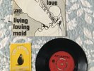 LED ZEPPELIN 45 RPM PS NETHERLANDS WHOLE LOTTA LOVE + Concert ticket US. RARE