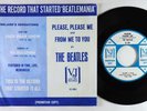 Beatles 45 - Please Please Me - Vee-Jay - rare VG+ OG promo w/ repro sleeve