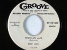 R&B Jump Blues 45 - Buddy Lucas - High Low Jack - Groove VG+