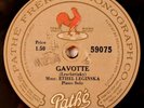 ETHEL LEGINSKA Gavotte / Rhapsody No. 13 RARE Pathe 59075 Leschetizky, Liszt