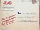 Vintage Self Recorded Record with Mailing Envelope   Pepsi-Cola   WWII