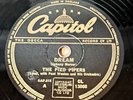 THE PIED PIPERS 78 rpm Record Dream/ Madame Butterfly Capitol Decca