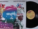 CURTIS MAYFIELD Back To The World CURTOM LP VG+ gatefold a