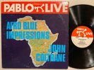 JOHN COLTRANE Afro Blue Impressions McCoy Tyner Elvin Jones Pablo Live 2 x LP