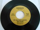 LEVY DAVIS My Brother's Keeper 45 NM rare Modern Soul Funk Promo on Mohkou
