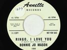 Teen Rocker 45 - Bonnie Jo Mason (Cher) - Ringo, I Love You - Annette - rare