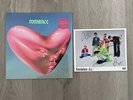 + NEW sealed FONTAINES D.C. Romance ltd. hot pink vinyl & signed photo card +