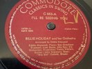 Commodore 78 RPM Billie Holiday - I’ll Be Seeing You / I’ll Get By 553 E-