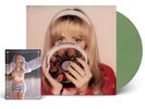 Sabrina Carpenter Fruitcake Christmas Green Vinyl LP New Fruit Cake Post Card