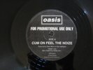 Oasis 12” PROMO Cum on feel the noize Champagne Supernova Mix (UK 1995) NM/VG