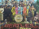 Sergeant Pepper, Let It Be, Abbey Road group of three Beatles vinyl LPs
