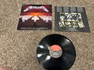 Metallica 1986 Master Of Puppets Vinyl lp Album Used Please Read