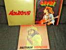 BOB MARLEY RASTA REGGAE VINYL LPS ( 3 ) ALL MINT VINYLS  EXODUS, LIVE, VIBRATION