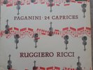 Ruggiero RICCI violin solo plays PAGANINI 24 Caprices English  DECCA LXT 5569 NM