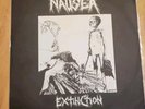 NAUSEA 'Extinction' LP Profane Existence Fold Out Poster Original Press 1990