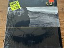 U2 The Joshua Tree vintage vinyl LP 1987 shrink with hype sticker, poster/lyrics