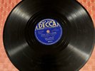 SOMEWHERE OVER THE RAINBOW by JUDY GARLAND 78 Record on DECCA