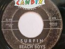 Beach Boys 45 rpm on Candix 301 Surfin and Luau PLAY GRADED HEAR IT