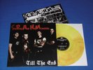 Sir Psyko And His Monsters LP Till The End YELLOW Psychobilly Meteors S.P.A.H.M.
