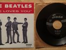 45 SP THE BEATLES SHE LOVES YOU SWAN 4152 WITH DON'T DROP OUT ON LABEL