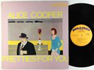 Alice Cooper - Pretties For You LP - Straight VG+