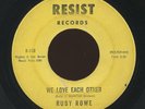 HEAR - Rare Northern Soul 45 - Ruby Rowe - We Love Each Other - Resist # R-850