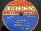 Lucky (Brunswick Japan) 78 RPM Sol Hoopii / Bill Robinson - Flower Lei S-9 V++