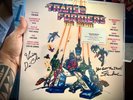 The Transformers: The Movie Soundtrack Vinyl LP - SIGNED by VINCE DICOLA & BUSH