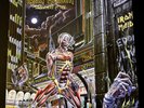 Iron Maiden Somewhere in Time Yellow Vinyl LP Limited Edition with 3D Tour Print