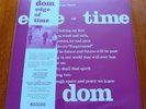 DOM Edge Of Time  1972 GERMAN PSYCHEDELIC UNDERGROUND LP BRAND NEW  REISSUE