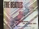 THE BEATLES Please Please Me ODEON label Vinyl Record 3042 Nicaragua RARE ORANGE