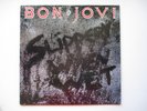BON JOVI Slippery When Wet 1986 - Vinyl Record LP Mercury Yellow Sleeve 80's
