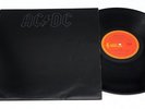 AC/DC Back In Black Vinyl LP Record Aussie 1980 MAXICUT 1st Press w/ Insert NM