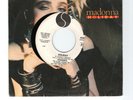 7'' MADONNA 45 rpm HOLIDAY Juke Box promo ITA 1985 EX + strip + cut sleeve