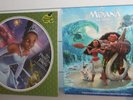 Disney Princess and the Frog Picture Disc & Moana Vinyl Soundtrack Records