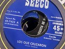 Latin 45 Seeco Dueto Azteca Los Que Cruzaron Paleta Manito Corrido Ranchera VG+