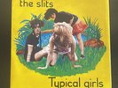 The Slits Typical Girls With poster sleeve 1979 VG+/VG+ 7
