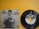 ELVIS COSTELLO - Alison / Less than Zero 7