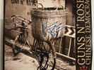 GUNS N' ROSES CHINESE DEMOCRACY - SIGNED AXEL ROSE - JSA AUTHENITICATED - VG+ A2