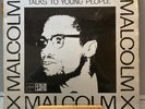Malcolm X talks to young people Vinyl LP 1969 TRA190 VG+/VG